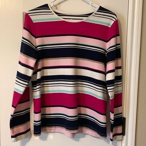 Croft & Barrow Women’s striped top Medium
